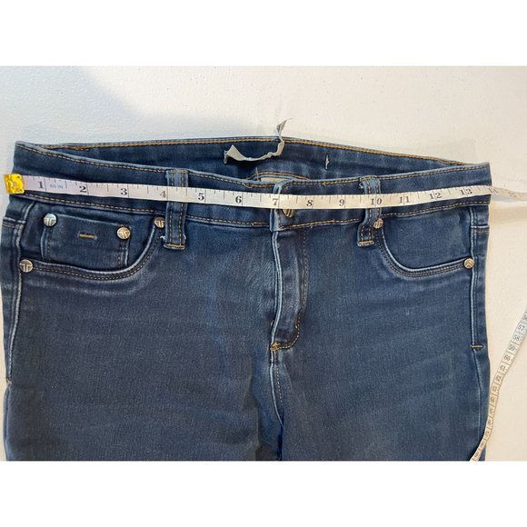 TRACTR Womens Jeans Skinny Leg Stretch Low Rise Five Design Pockets Blue Size 28 - Picture 3 of 9
